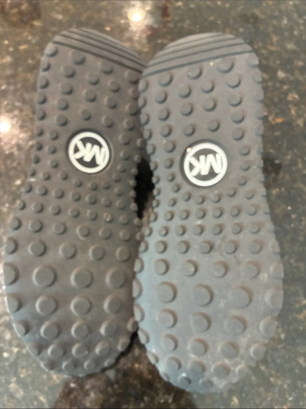 Michael Kors Men's Black Signature-Print Sneakers